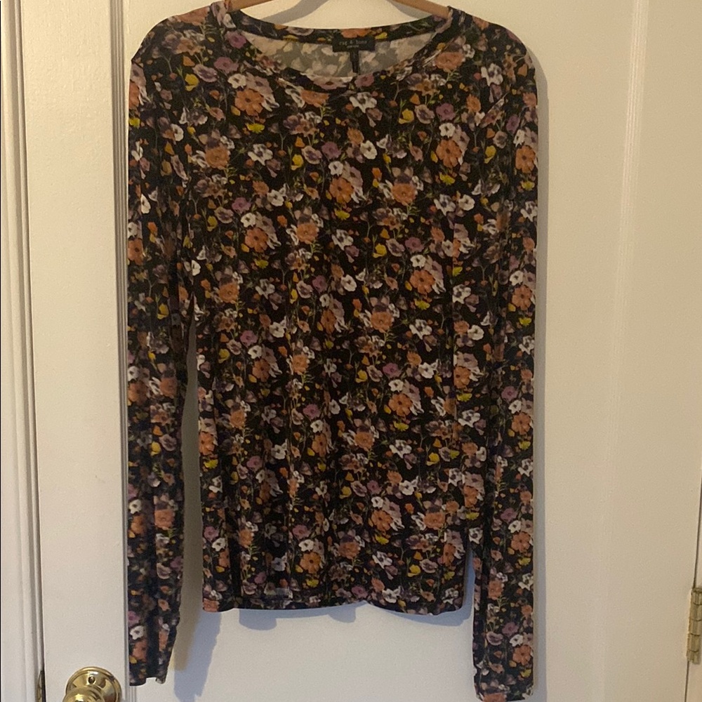 Floral Long Sleeve Top